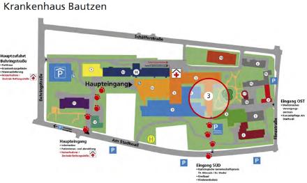 Lageplan für die Elternakademie