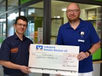 Spende WSG Sachsen GmbH 2017